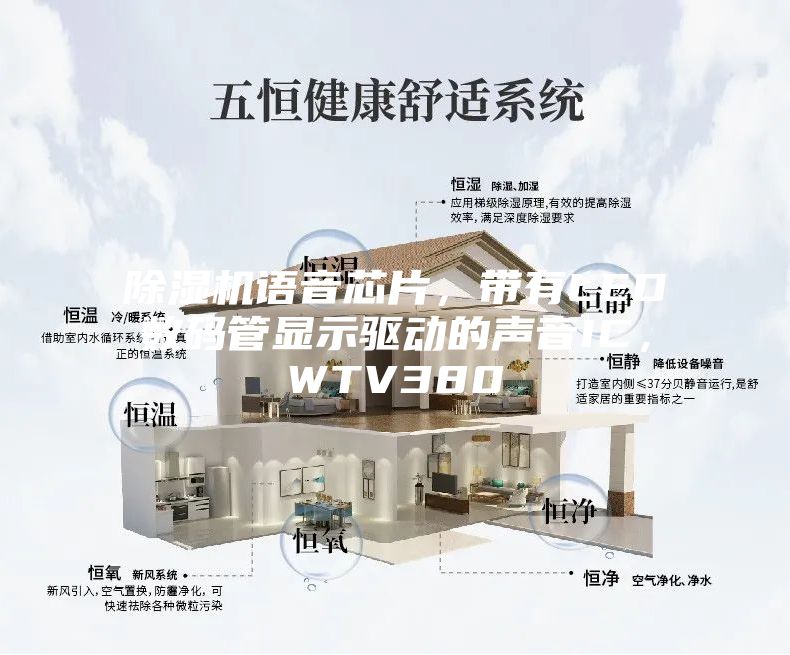 除濕機(jī)語音芯片，帶有LED數(shù)碼管顯示驅(qū)動的聲音IC，WTV380