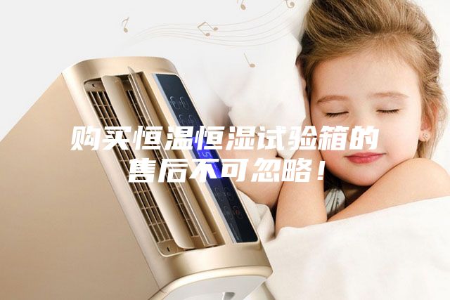 購買恒溫恒濕試驗(yàn)箱的售后不可忽略！