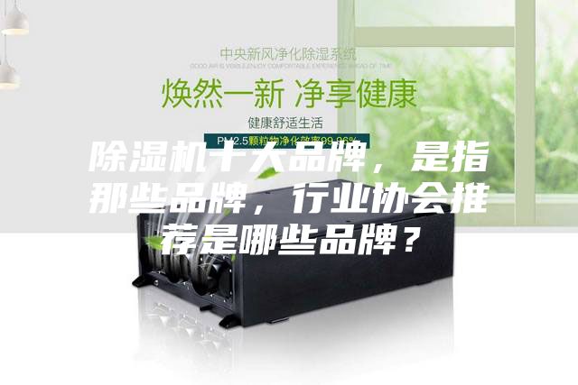 除濕機十大品牌，是指那些品牌，行業(yè)協(xié)會推薦是哪些品牌？