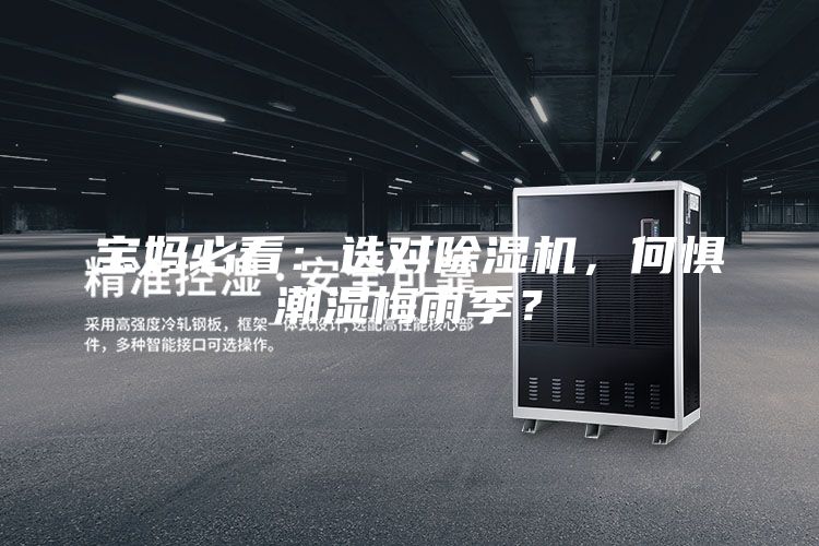 寶媽必看：選對除濕機，何懼潮濕梅雨季？