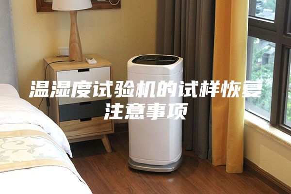 溫濕度試驗機(jī)的試樣恢復(fù)注意事項