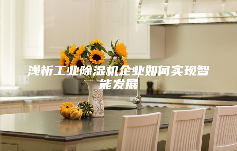 淺析工業(yè)除濕機(jī)企業(yè)如何實(shí)現(xiàn)智能發(fā)展