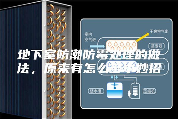 地下室防潮防霉處理的做法，原來有怎么多小妙招