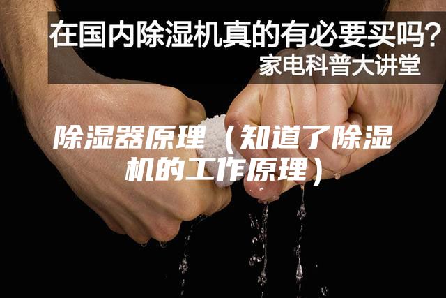 除濕器原理（知道了除濕機(jī)的工作原理）