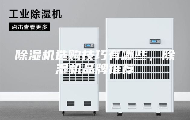 除濕機選購技巧有哪些，除濕機品牌推薦
