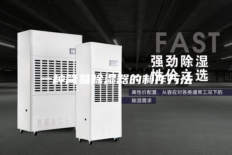 一種簡易除濕器的制作方法