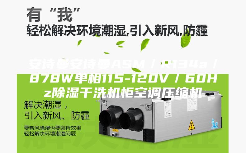 安詩曼安詩曼ASM／R134a／878W單相115-120V／60Hz除濕干洗機(jī)柜空調(diào)壓縮機(jī)