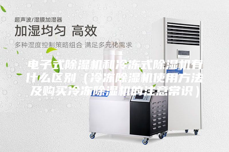 電子式除濕機和冷凍式除濕機有什么區別(冷凍除濕機使用方法及購買冷凍除濕機的注意常識)