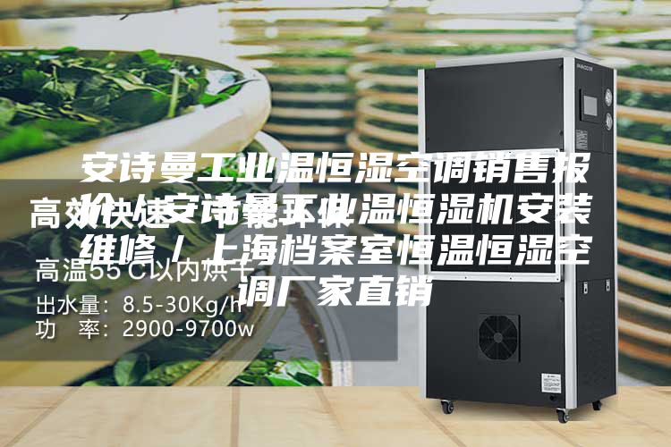 安詩曼工業溫恒濕空調銷售報價／安詩曼工業溫恒濕機安裝維修／上海檔案室恒溫恒濕空調廠家直銷