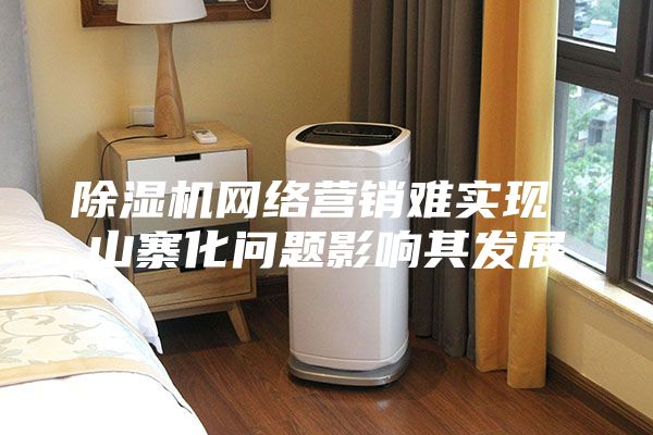 除濕機網(wǎng)絡營銷難實現(xiàn) 山寨化問題影響其發(fā)展