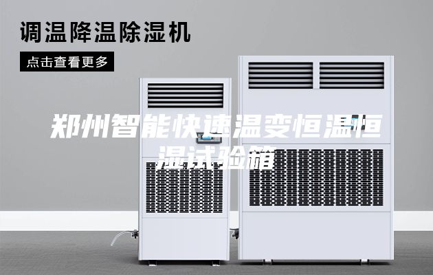 鄭州智能快速溫變恒溫恒濕試驗箱